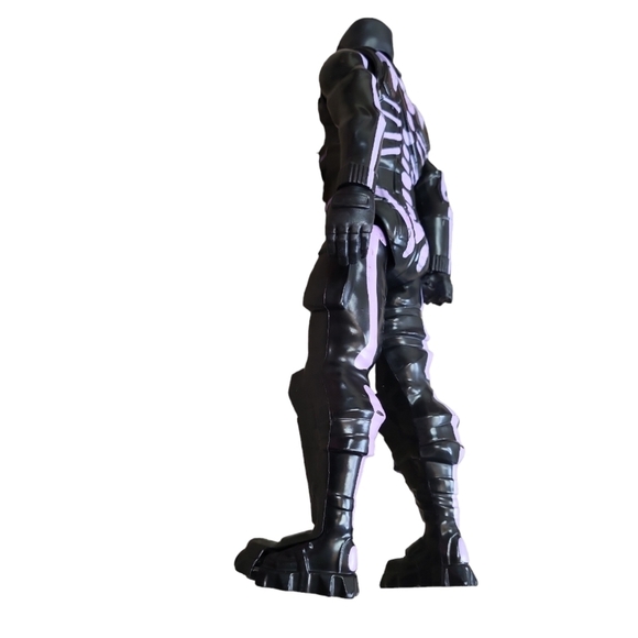 Jazwares Fortnite Skull Trooper Black Purple Skeleton Action Figure Epic Games - Picture 2 of 3
